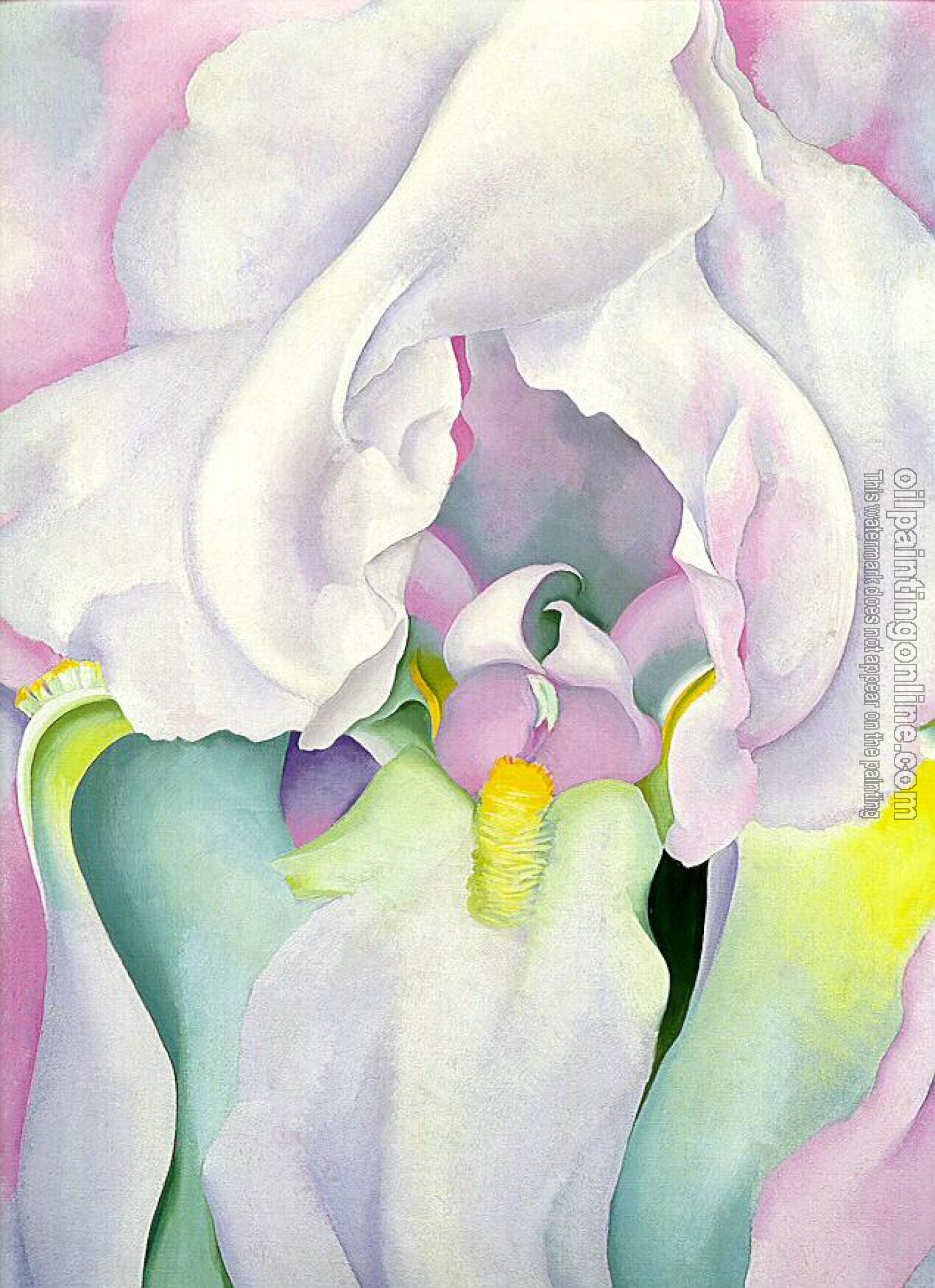 O Keeffe, Georgia - Canvas painting VII